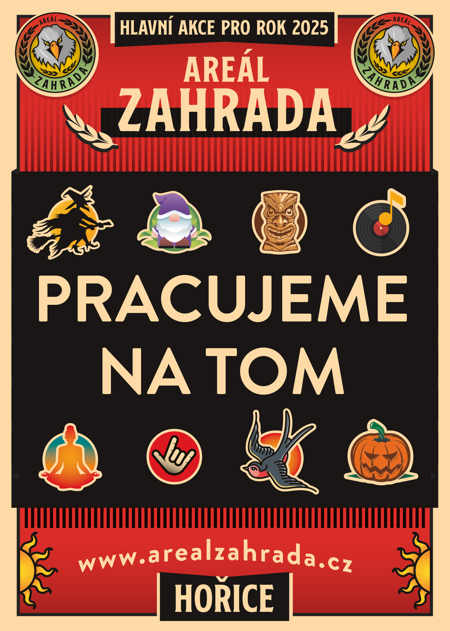 Program areálu zahrada 2025